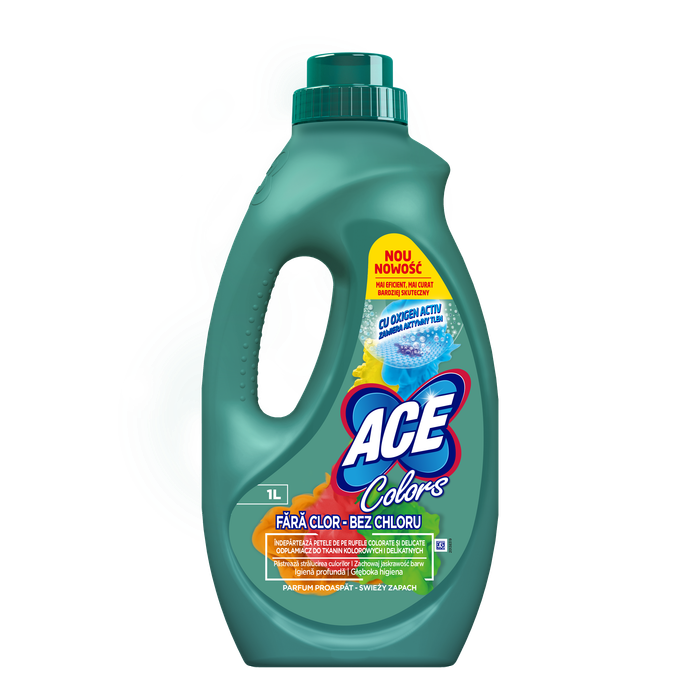 Ace Odplamiacz do tkanin kolorowych i delikatnych 1 l main product photo