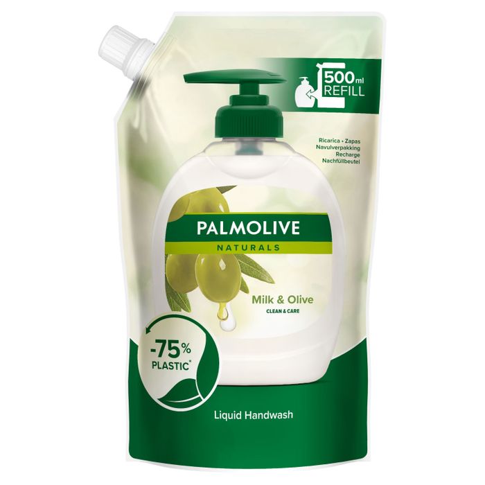 Palmolive Naturals Milk & Olive (Mleko i Oliwka) Kremowe mydło w płynie do rąk zapas 500 ml main product photo