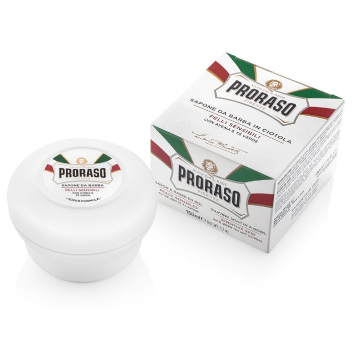 PRORASO White mydło do golenia w tyglu 150 ml main product photo