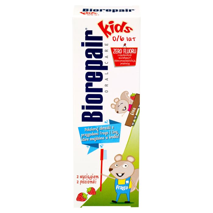 Biorepair Kids 0-6 lat pasta do zębów dla dzieci 50 ml main product photo
