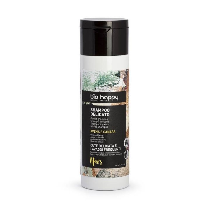 BIO HAPPY SZAMPON D/WL.OWIES&KONOP.200ML main product photo
