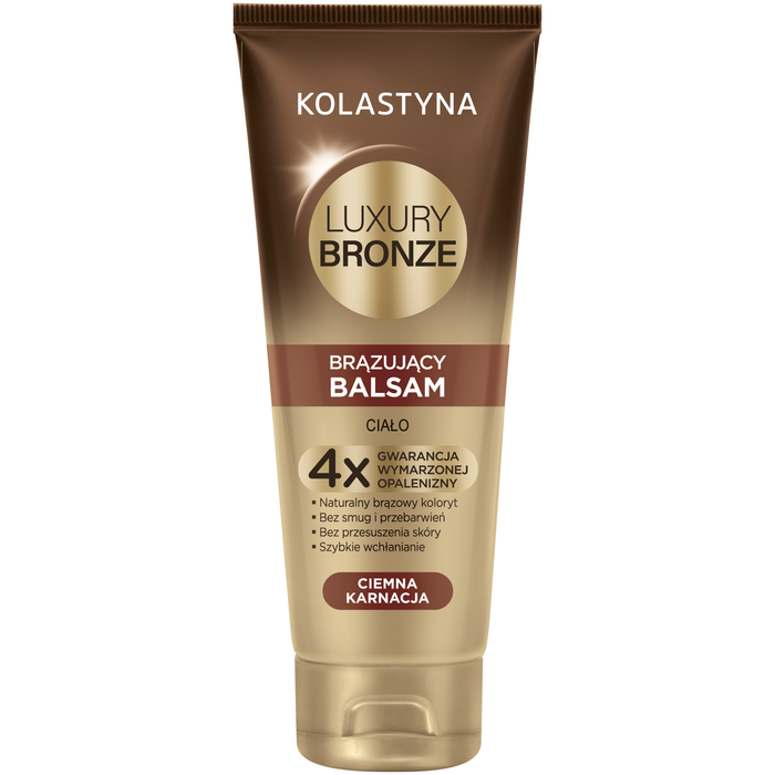 Kolastyna Luxury Bronze Balsam brązujący do ciała ciemna karnacja 200 ml main product photo
