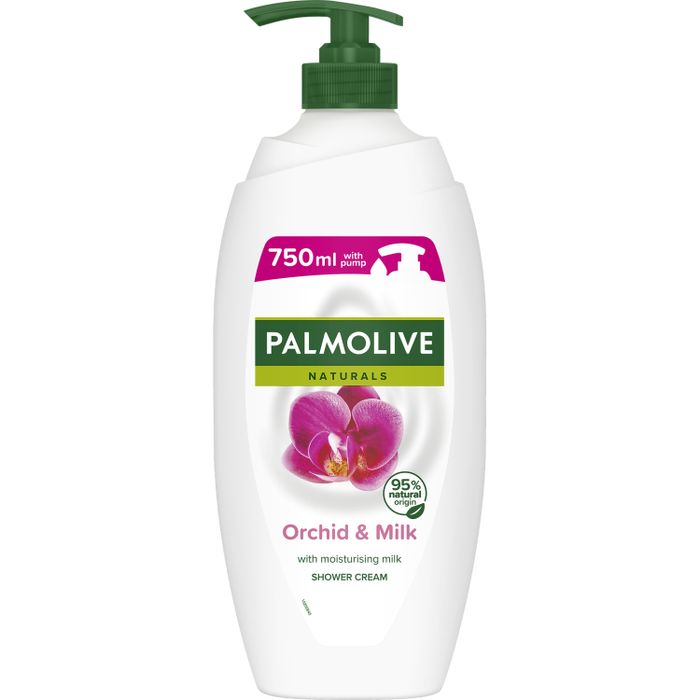 Palmolive Naturals Orchid&Milk, kremowy żel pod prysznic mleko i orchidea 750ml main product photo