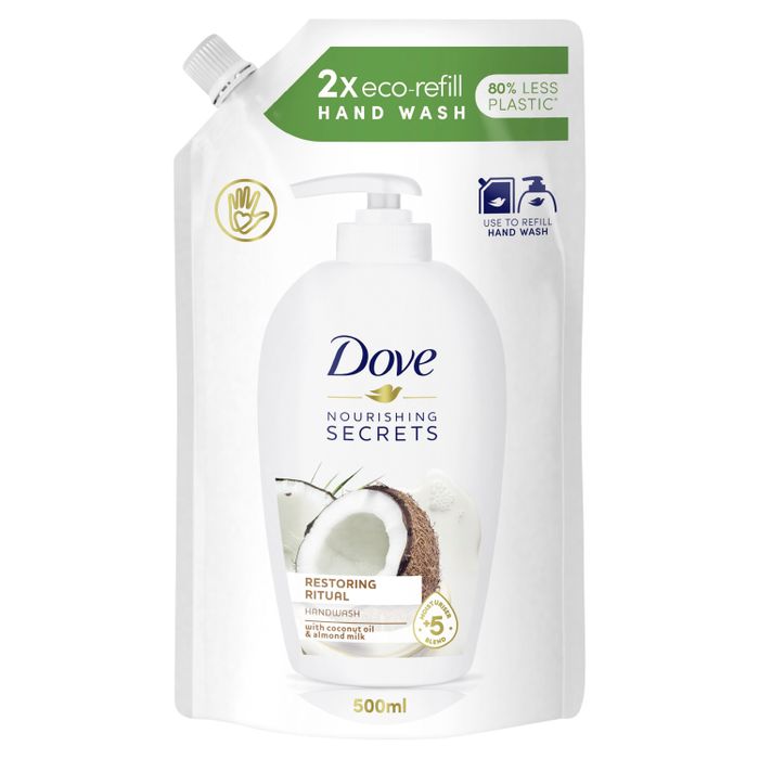 Dove Restoring Ritual Pielęgnujące mydło w płynie zapas 500 ml main product photo