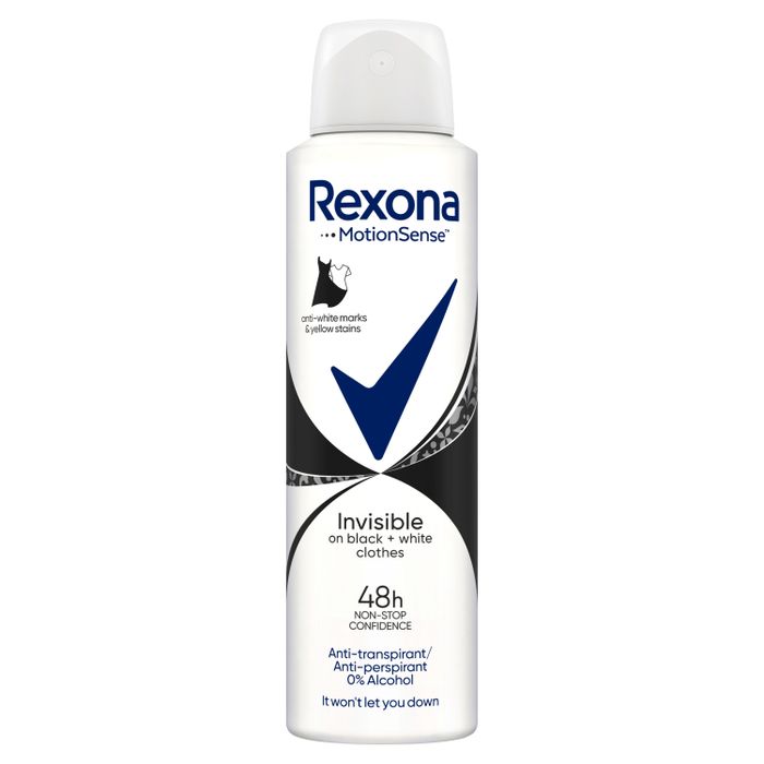 Rexona Invisible Antyperspirant w aerozolu 150 ml main product photo