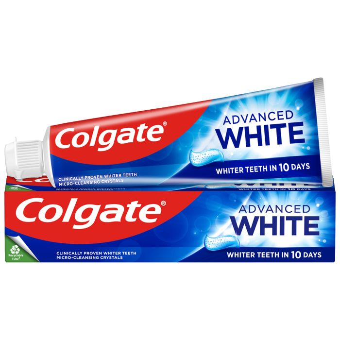 Pasta do zębów Colgate Advanced White z aktywnymi mikrokryształkami czyszczącymi 125ml main product photo