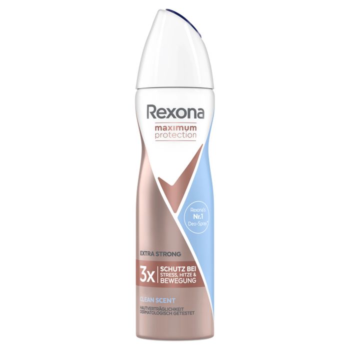 Rexona Maximum Protection Clean Scent Antyperspirant w aerozolu dla kobiet 150 ml main product photo