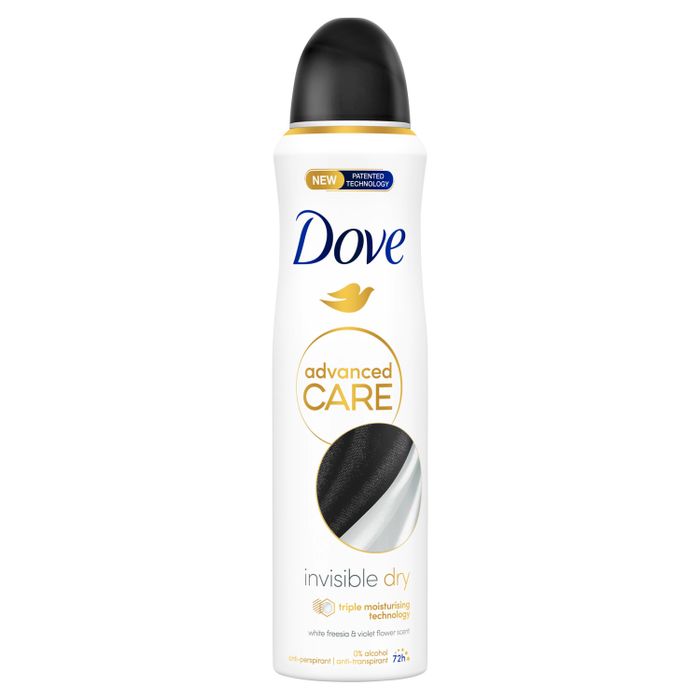 Dove Advanced Care White Freesia & Violet Flower Scent Antyperspirant w aerozolu 150 ml main product photo