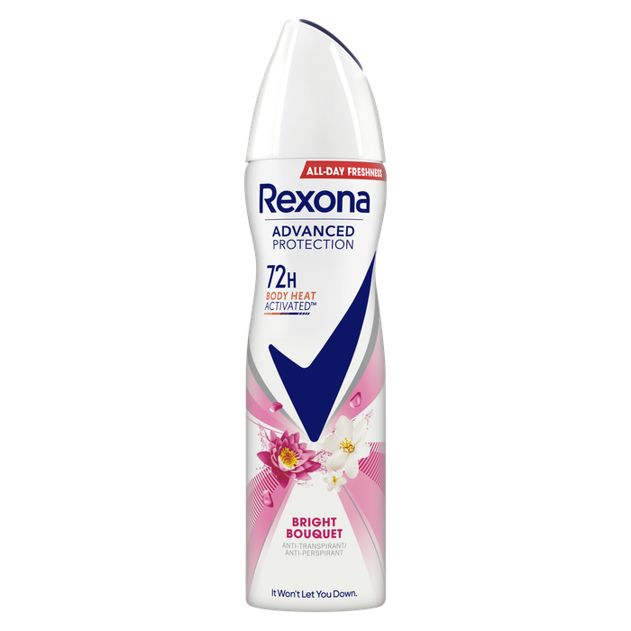 REXONA ADVANCED BRIGHT BOUQUET AP 150ML main product photo