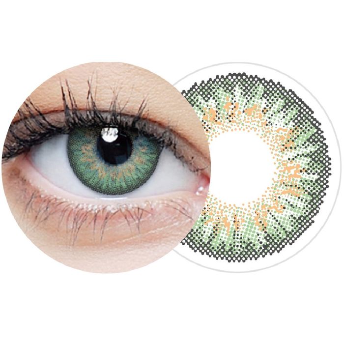 CLEAR LAB CL CLEARCOLOR 1DAY GREEN FL334 10PK-6.00 main product photo