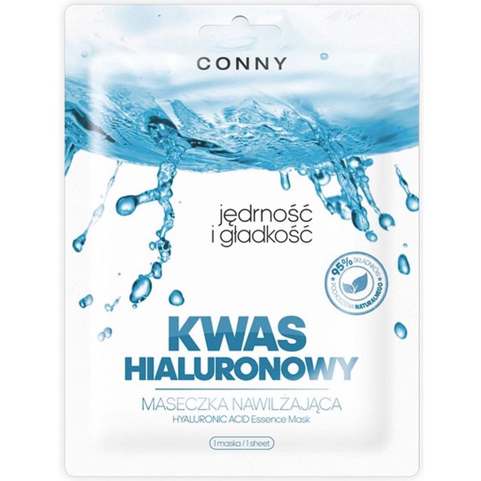 Conny nawilżająca maseczka na twarz Kwas Hialuronowy 1szt main product photo