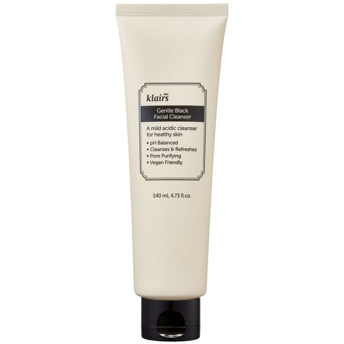 Dear, Klairs Gentle Black Facial Cleanser 140 ml main product photo