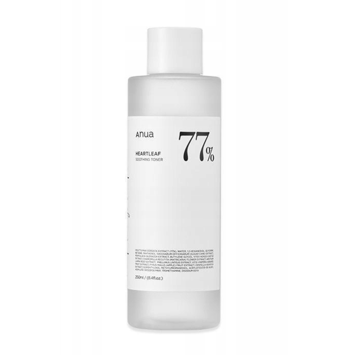 Anua Heartleaf 77% Soothing Toner 250ml main product photo