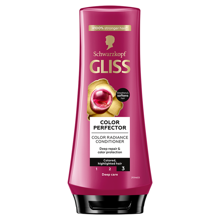 Gliss Colour Perfector Odżywka do włosów farbowanych tonowanych i rozjaśnianych 200 ml main product photo