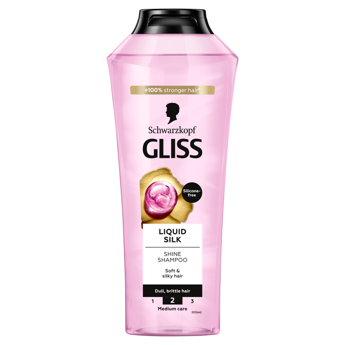 Gliss Liquid Silk Szampon do włosów matowych i łamliwych 400 ml main product photo