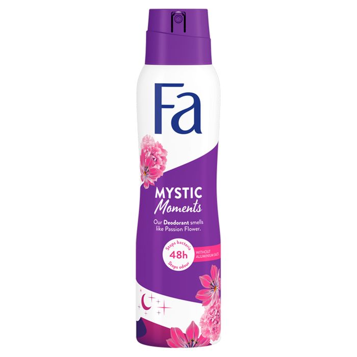 Fa Mystic Moments 48 h Dezodorant w sprayu o zapachu passiflory 150 ml main product photo