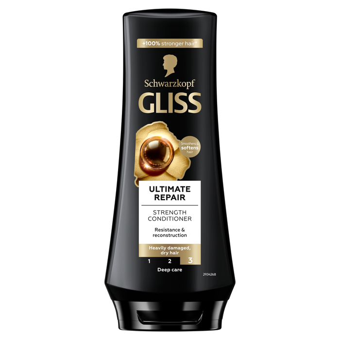 Gliss Ultimate Repair Regenerująca odżywka do włosów mocno zniszczonych i suchych 200 ml main product photo