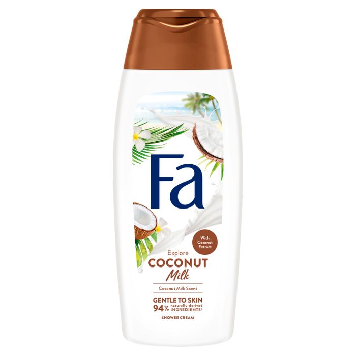 Fa Coconut Milk Kremowy żel pod prysznic o zapachu mleczka kokosowego 400 ml main product photo