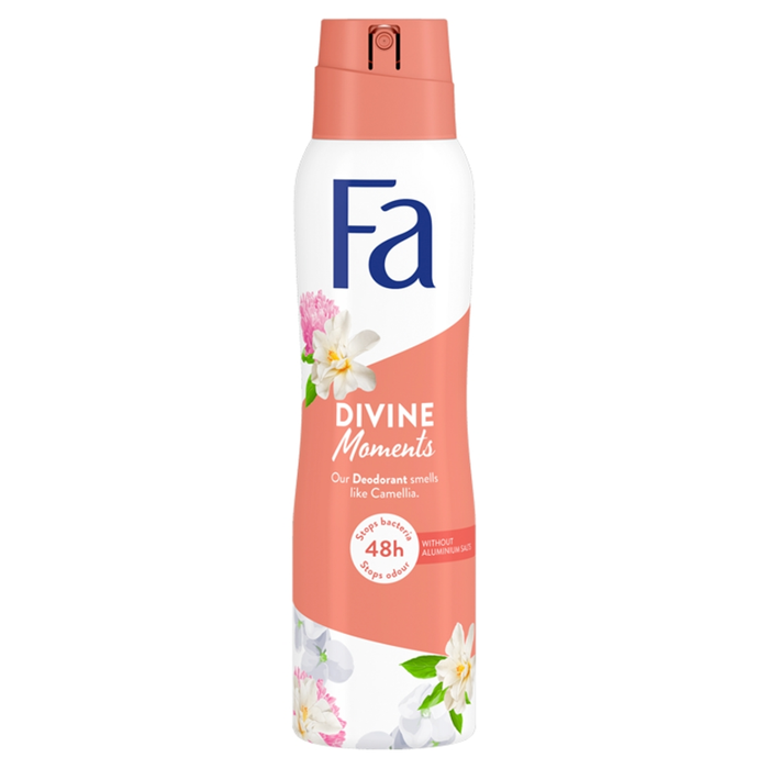 Fa Divine Moments 48h dezodorant w sprayu o zapachu kamelii 150ml main product photo