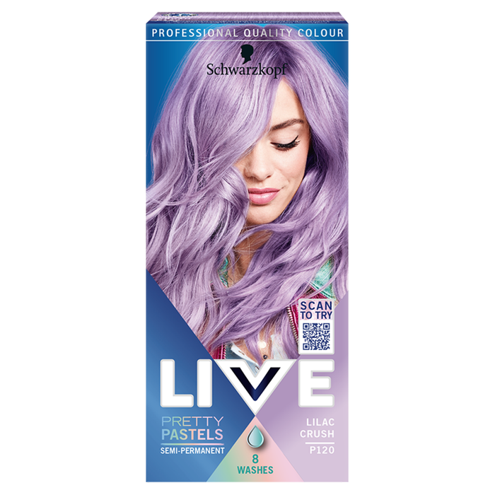 Schwarzkopf Live Ultra Brights Pretty Pastels Farba do włosów Lilac Crush L120 main product photo