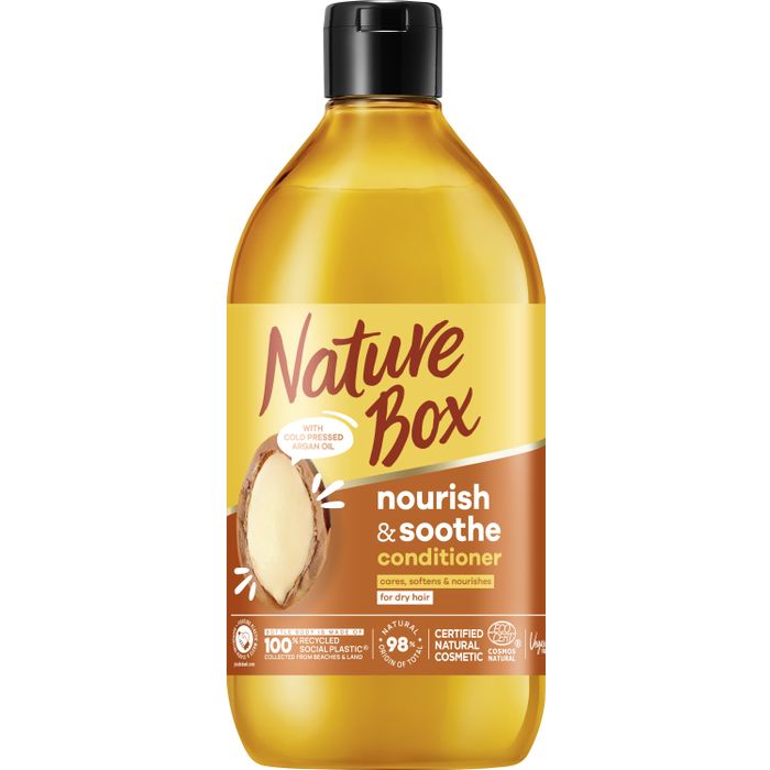 Nature Box Argan Oil odżywka do włosów z olejem arganowym 385 ml main product photo