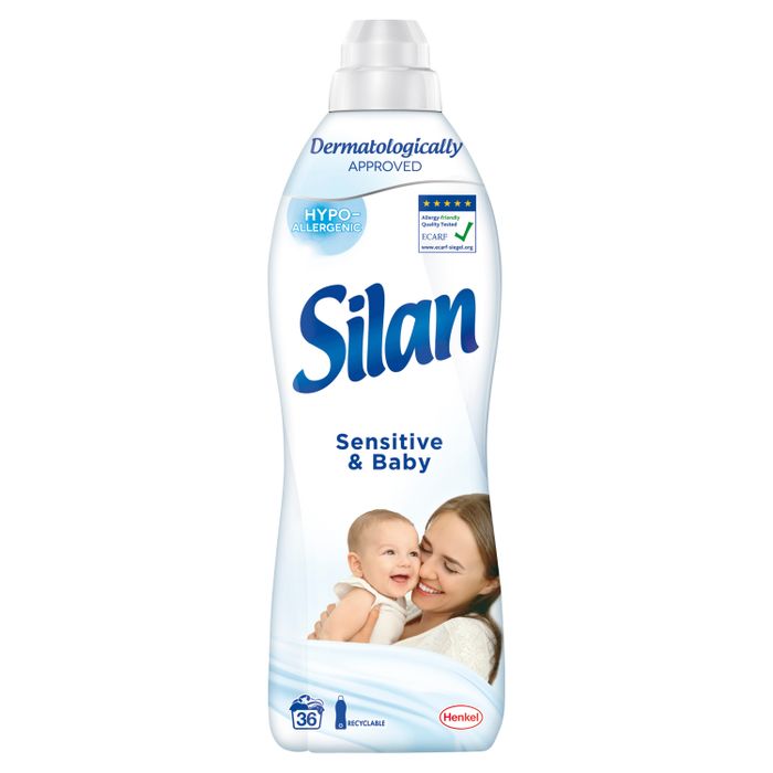 Silan Sensitive & Baby Płyn do zmiękczania tkanin 900 ml (36 prań) main product photo