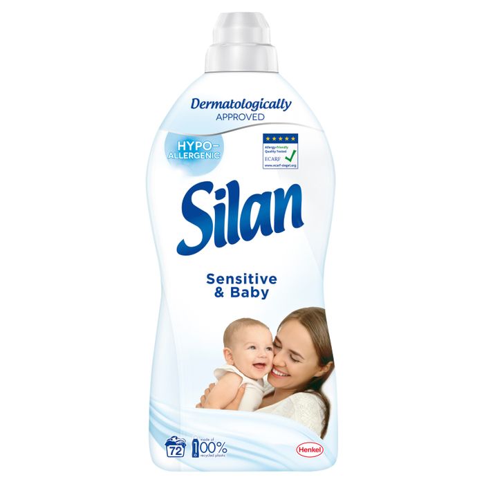 Silan Sensitive & Baby Płyn do zmiękczania tkanin 1800 ml (72 prania) main product photo