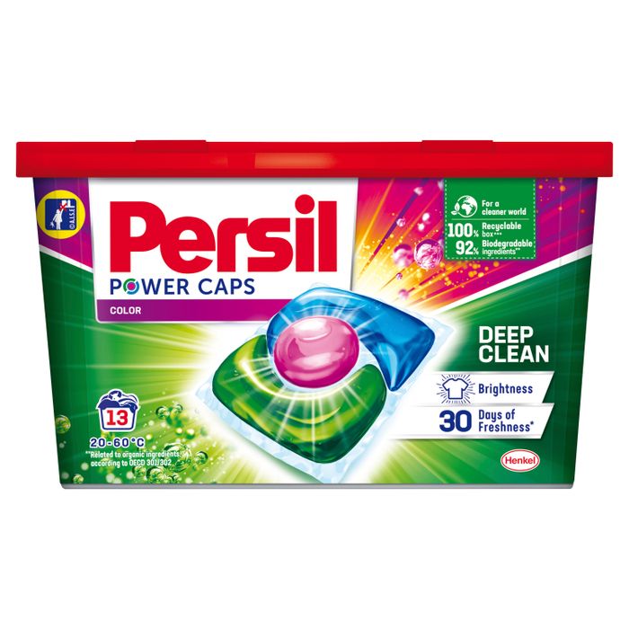 Persil Power Caps Color Skoncentrowany środek do prania 195 g (13 prań) main product photo