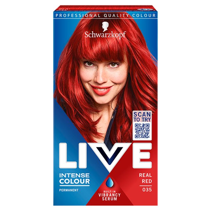 Schwarzkopf Live Intense Colour farba do włosów Real Red 035 main product photo