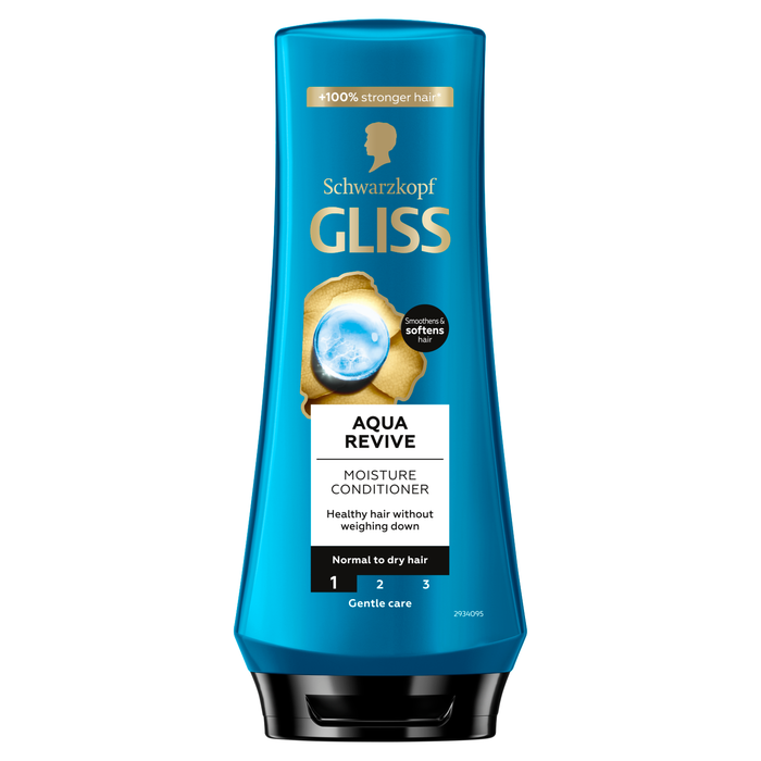 Gliss Aqua Revive Odżywka do włosów suchych i normalnych 200 ml main product photo