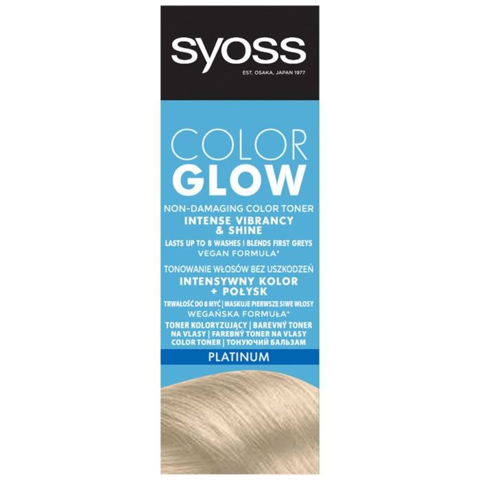 Syoss Color Glow Platyna toner koloryzujący 100 ml main product photo