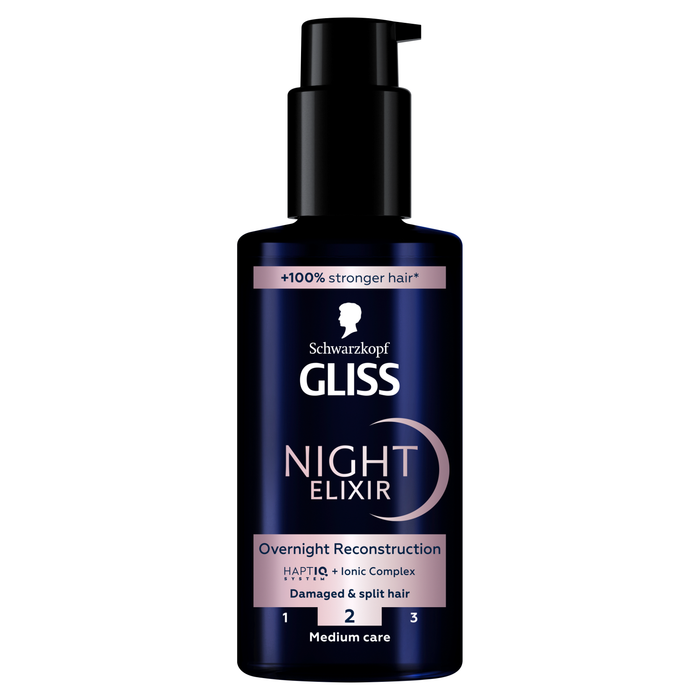 Gliss Night Elixir Overnight Reconstruction Kuracja 100 ml main product photo