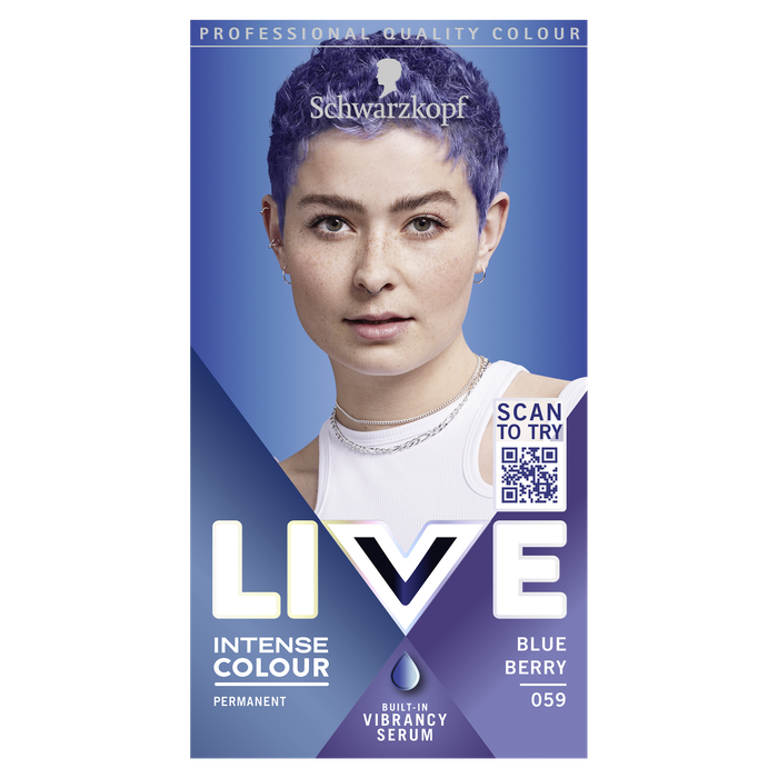 SCHWARZKOPF LIVE INTENSE COLOUR FARBA DO WŁOSÓW 059 BLUEBERRY main product photo
