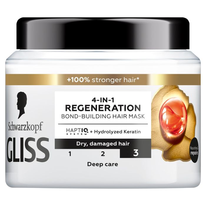 Gliss 4-in-1 Regeneration Regenerująca maska 400 ml  main product photo