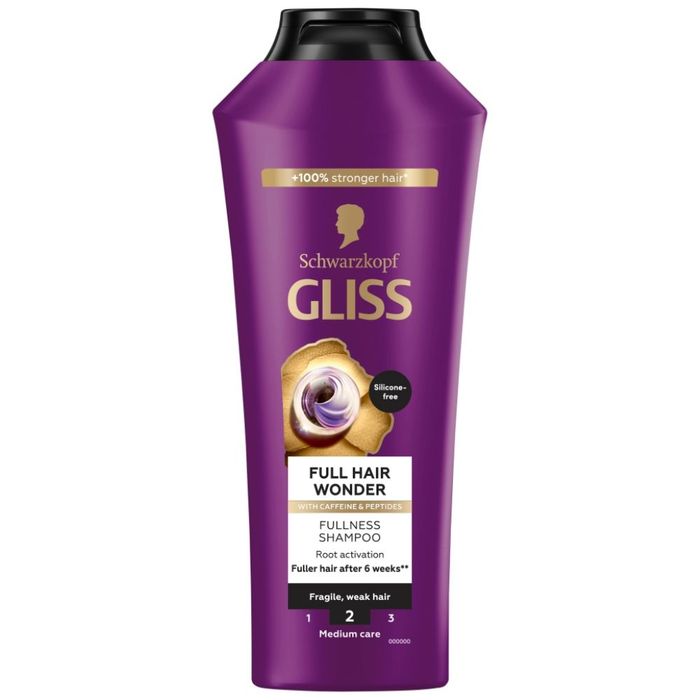 Gliss Full Hair Wonder szampon do włosów zwiększający objętość 400ml main product photo