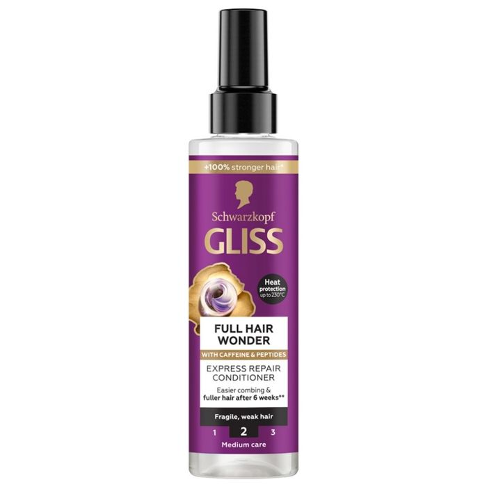 Gliss Full Hair Wonder ekspresowa odżywka do włosów 200ml main product photo