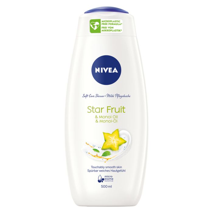 Nivea Starfruit & Monoi Oil Kremowy żel pod prysznic 500 ml main product photo