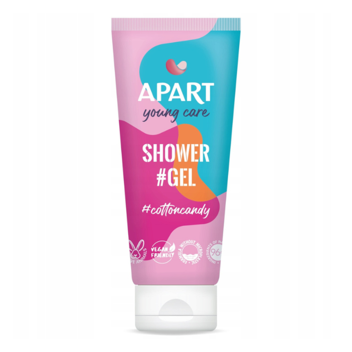 APART YOUNG CARE ŻEL POD PRYSZNIC COTTON CANDY 200ML main product photo