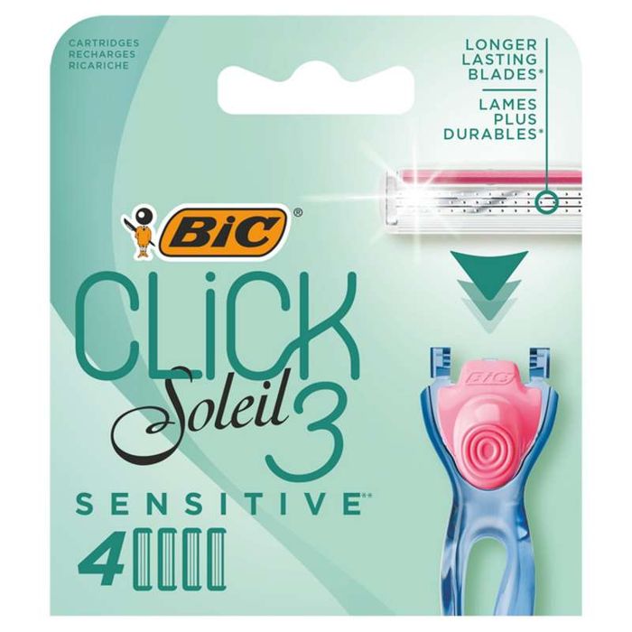BIC BIC SOLEIL CLICK 3 SENSITIVE WKLADY 4SZT main product photo