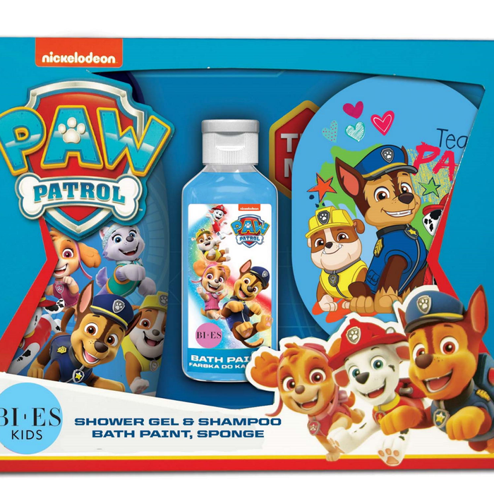 BI-ES FOR KIDS Zestaw prezentowy: Patrol Boy (Żel 2w1, 250 ml + Gąbka + Farbka do kąpieli 60 ml) main product photo