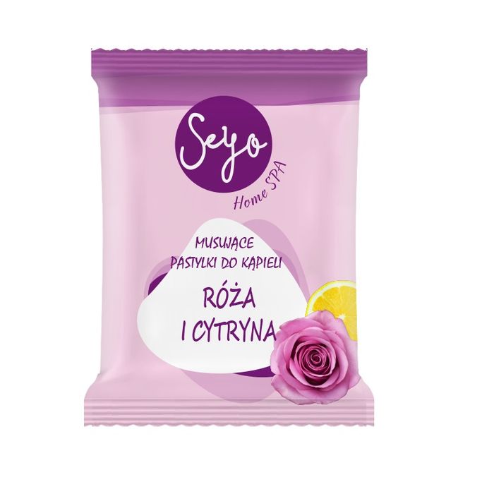Pastylki Do Kąpieli Róża i Cytryna 40 g main product photo