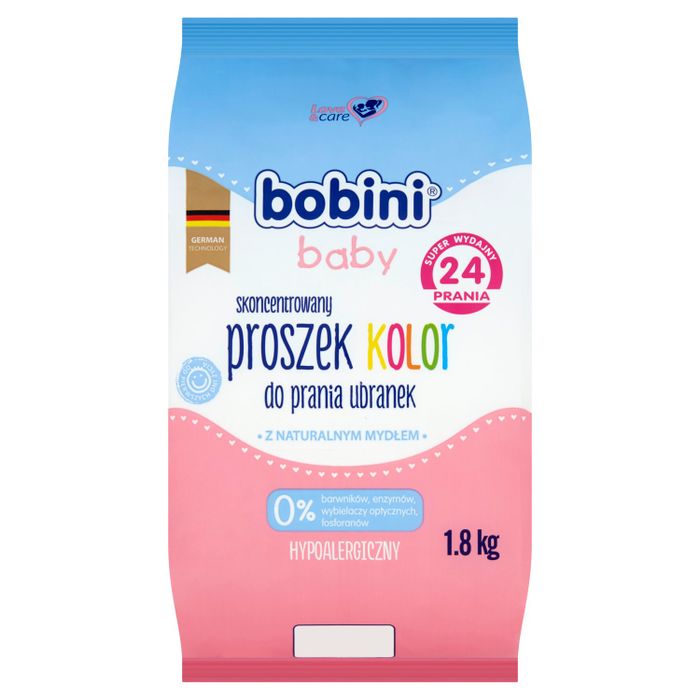 BOBINI BABY PROSZEK DO PRANIA1,8KG COLOR main product photo