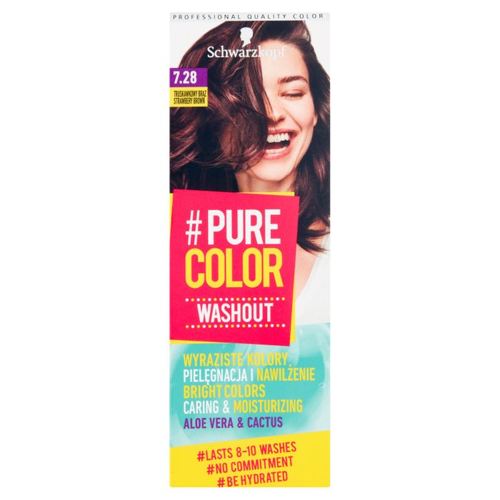 Szampon Koloryzujący 7.28 Truskawkowy Brąz 1 szt. main product photo