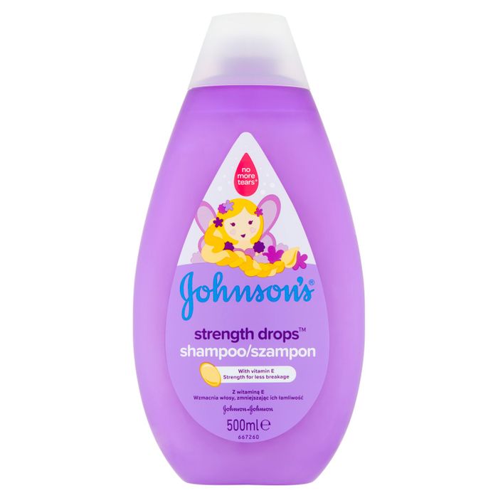 Johnson's Baby Strenght Drops Szampon Do Włosów Dla Dzieci 500 ml main product photo