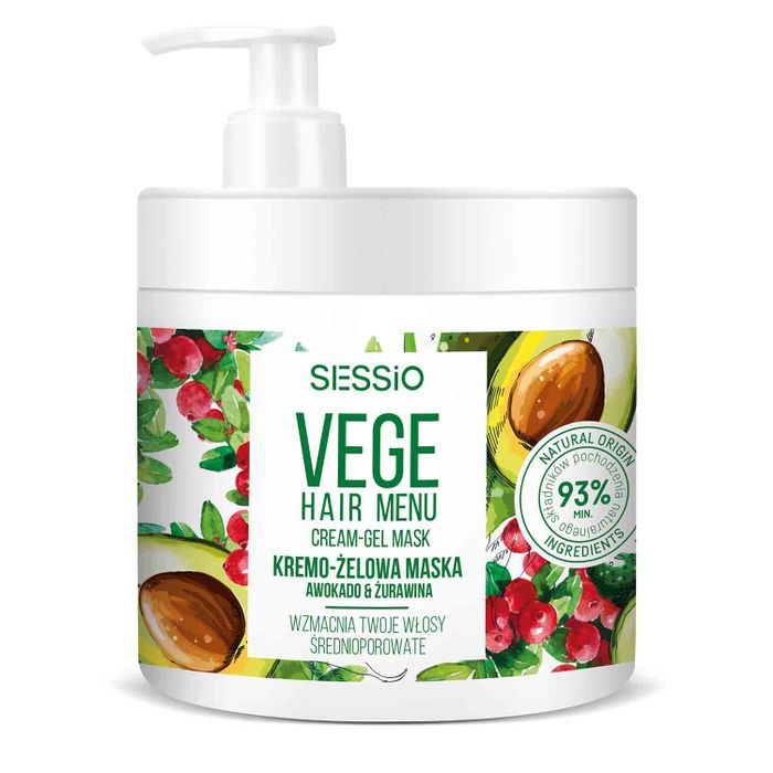 SESSIO SESSIO VEGE MASKA AWOKAD./ŻUR. 450 G main product photo