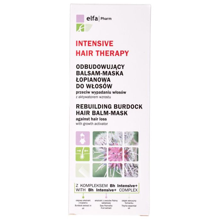 HAIR THERAPY HAIR THERAPY LOPIANOWY BALSAM-MASKA 200M main product photo