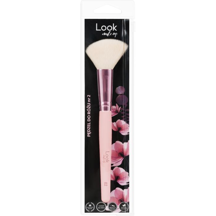 LOOK MAKEUP PĘDZEL RÓŻU NR.2. 1SZT main product photo
