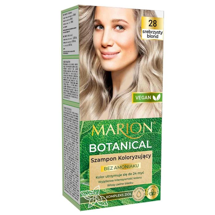 Marion Szampon koloryzujący Srebrny Blond main product photo