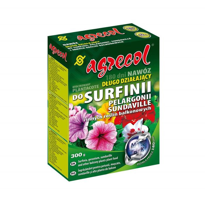 Agrecol Plantacote Nawóz Do Surfinii, Pelargonii, Sundaville i Innych Roślin Balkonowych 300 g main product photo