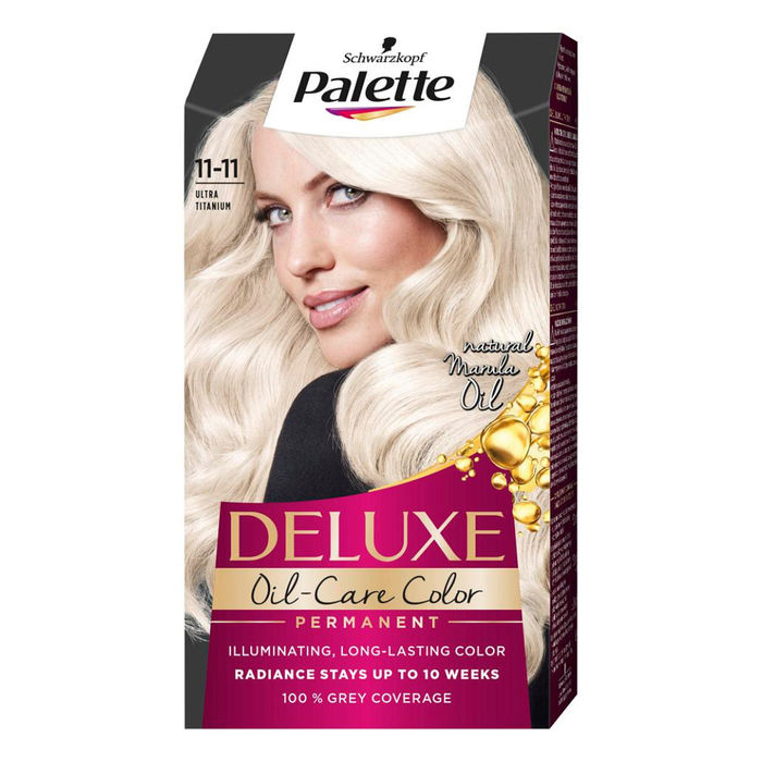 SCHWARZKOPF PALETTE DELUXE OIL CARE COLOR 11-11 ULTRA BLOND main product photo